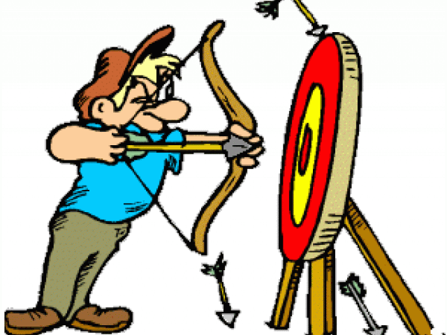 Archery Clipart Cartoon Cartoon Archery 640x480 Png Clipart Download 0664