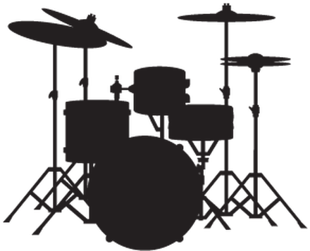 Music Instruments Silhouette - Music Instruments Clip Art - (513x399 ...