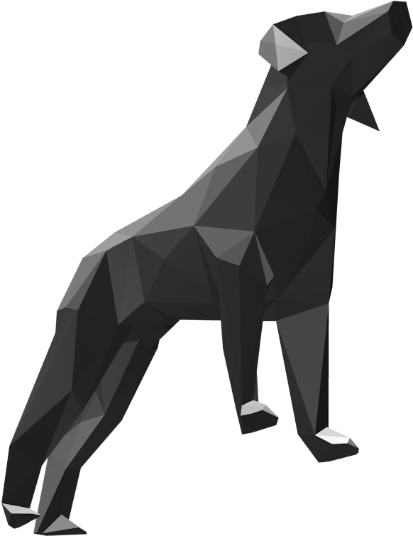 «собака » Файл 3d Stl Модели Для Печати На - Dobermann (1920x1080)