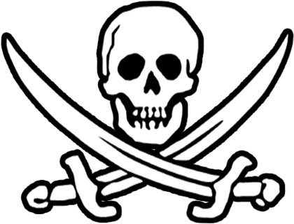 Pirate Flag - (480x480) Png Clipart Download