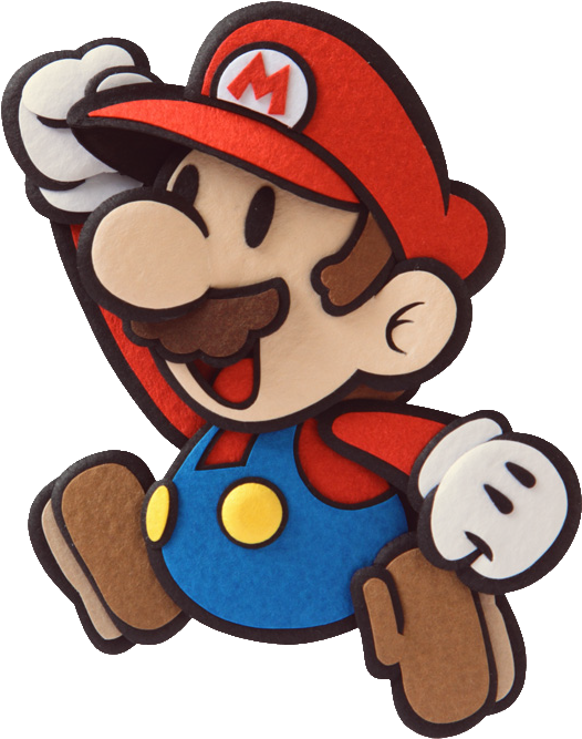 Paper Mario Paper Mario 532x675 Png Clipart Download