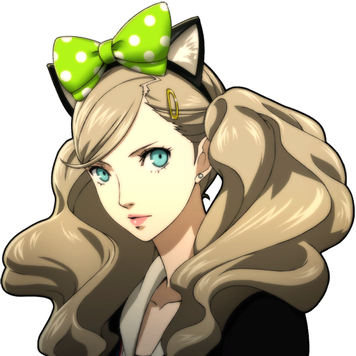 P5 Portrait Of Anne Takamaki With Cat Ears - Persona 5 Character ...