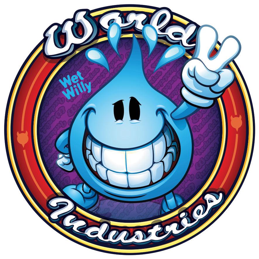 Stickers world. World industries. Wet Willy. Wor стикер. Наклейки на скейт рожицы.