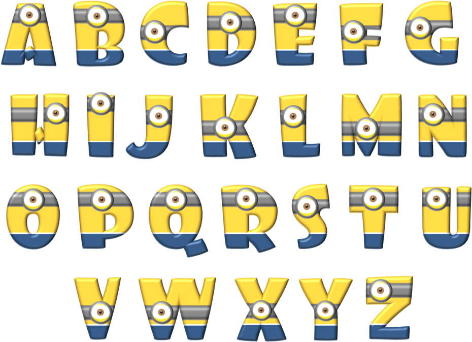 Letras De Minions - Letras Minions (948x768)