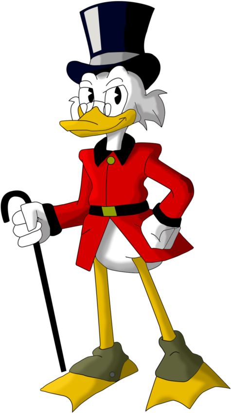 Scrooge Mcduck Comic By Dragonrex1 - Cartoon - (714x1120) Png Clipart ...