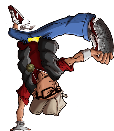 Featured - B Boy Png Hd - (450x450) Png Clipart Download