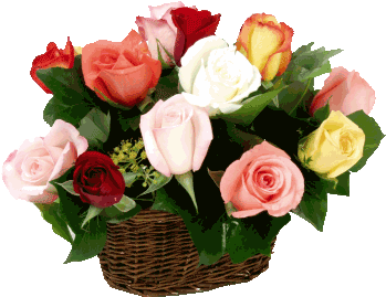 Tubes Fleurs Paniers Joyeux Anniversaire Bouquet De Fleurs 350x350 Png Clipart Download