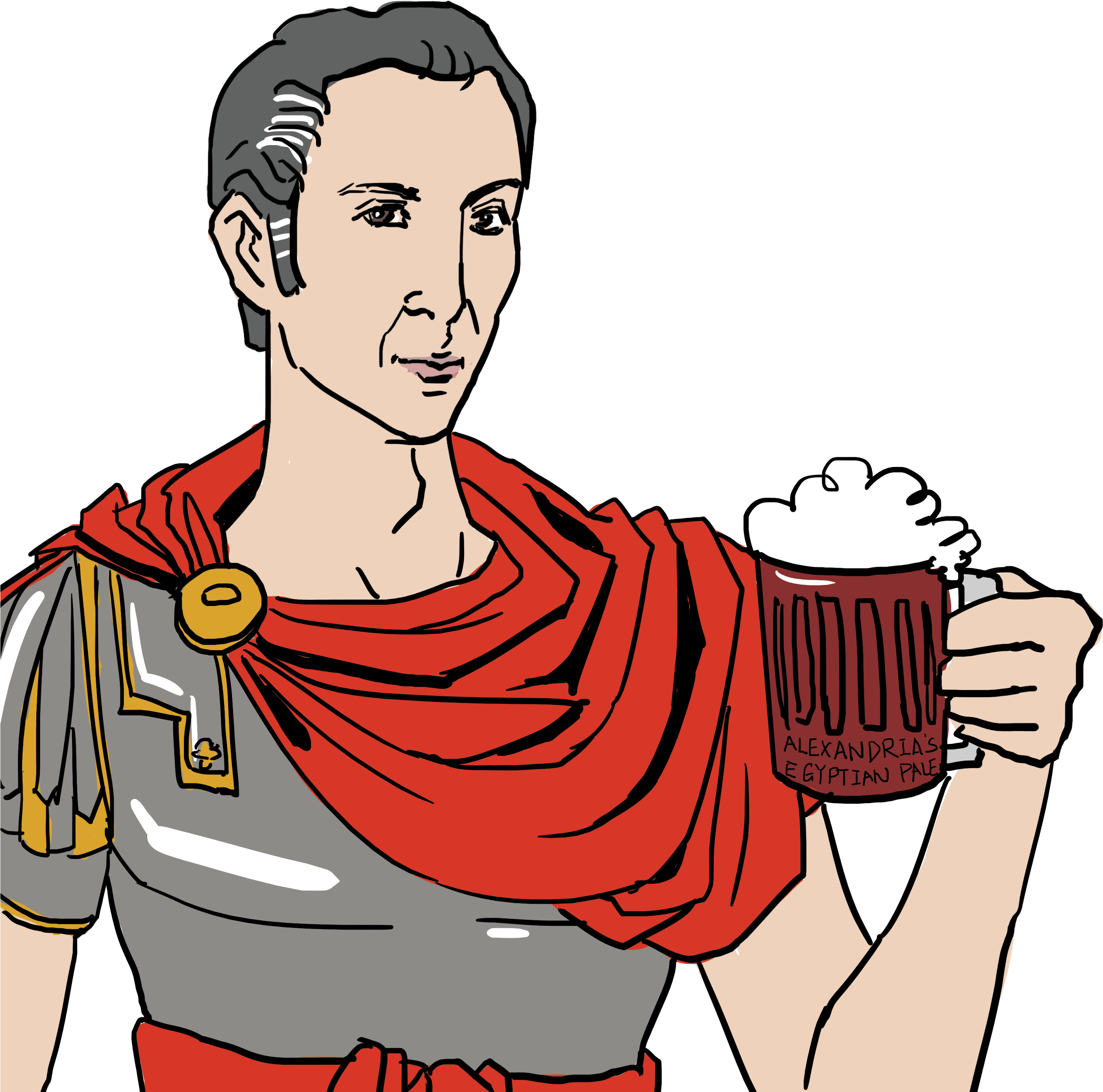 Julius Caesar Eleanor Qu - Julius Caesar Eleanor Qu (3000x3000)