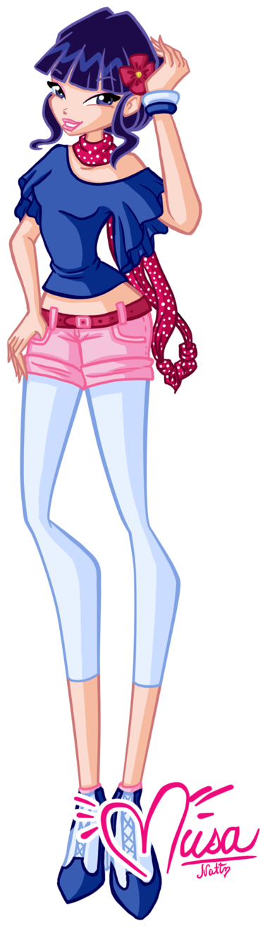 Musa Of Winx Cafe Style Winx Club Musa Outfits Free Transparent Png ...