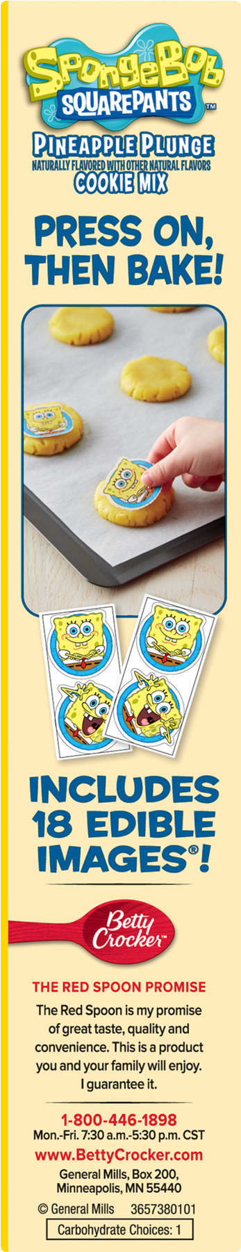 Betty Crocker™ Spongebob Squarepants™ Pineapple Plunge - Betty Crocker Spongebob Squarepants Pineapple Plunge (1800x1800)