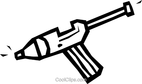 Glue Gun Royalty Free Vector Clip Art Illustration - Clip Art (480x286)
