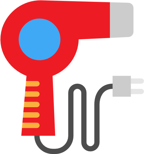 Hair Dryer Free Icon - Hair Dryer Free Icon (512x512)