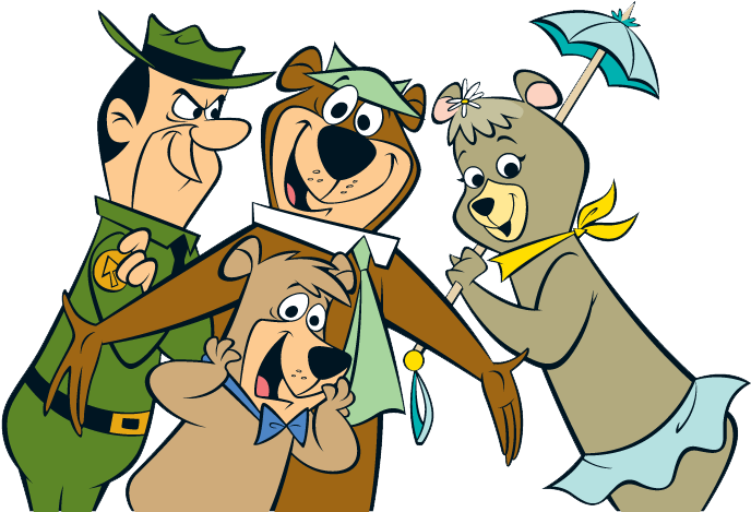 Grp 39 Gangwaistup Col - Yogi Bear Coloring Pages - Full Size PNG ...