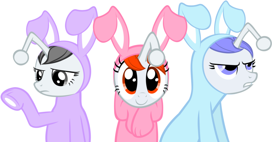 Pony Easter Bunny Costume Pink Nose Mammal Vertebrate - Cartoon (900x474)