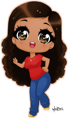 Chibi - Cartoon - (600x600) Png Clipart Download