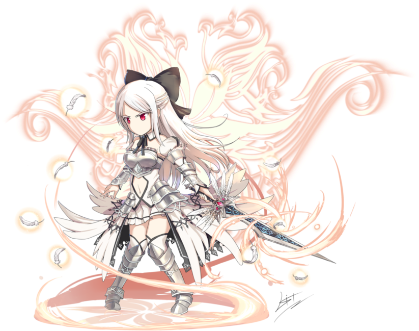Brave Frontier Female Units - (894x894) Png Clipart Download