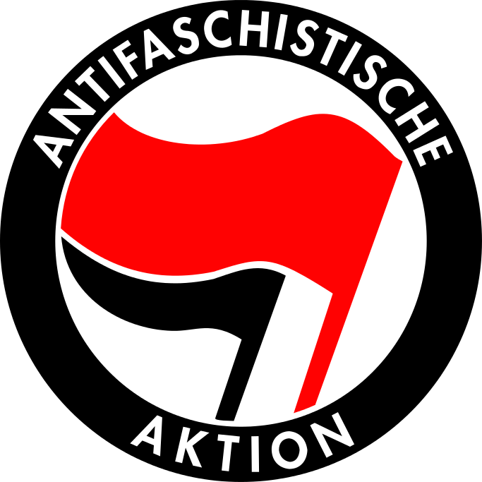 Wikimedia - Anti Fascist - (683x683) Png Clipart Download