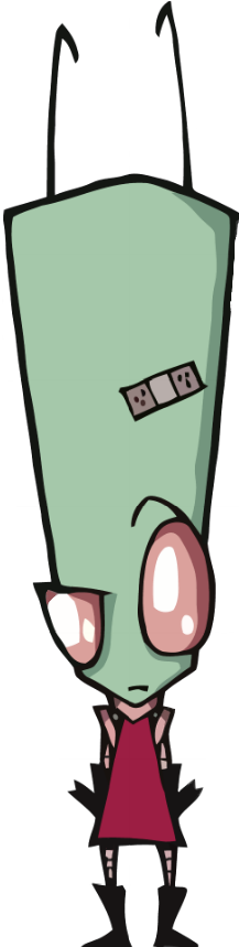 Characters S Invader Zim Invader Yoogli 217x859 Png Clipart Download 