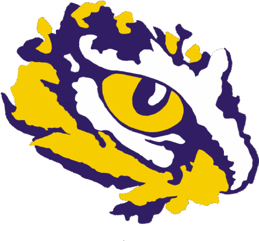 Lsu Eye Of The Tiger Logo 600x600 Png Clipart Download