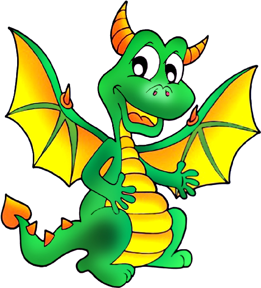 Cute Cartoon Dragon Clip Art - Dragon Clipart - Full Size PNG Clipart ...