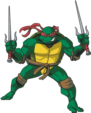 Download - Teenage Mutant Ninja Turtles Raphael Vector - (400x400) Png ...