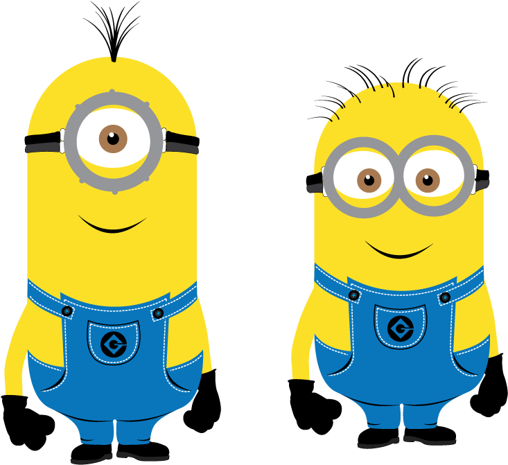 Minions Characters Vector - Minions Vector (800x800)