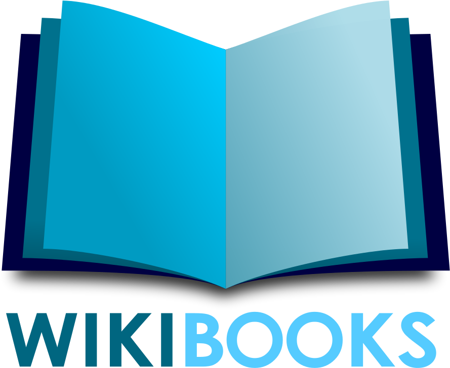 Wikibooks Open Book Leaning6 - Open Book Logo Design Png - (1024x1024 ...