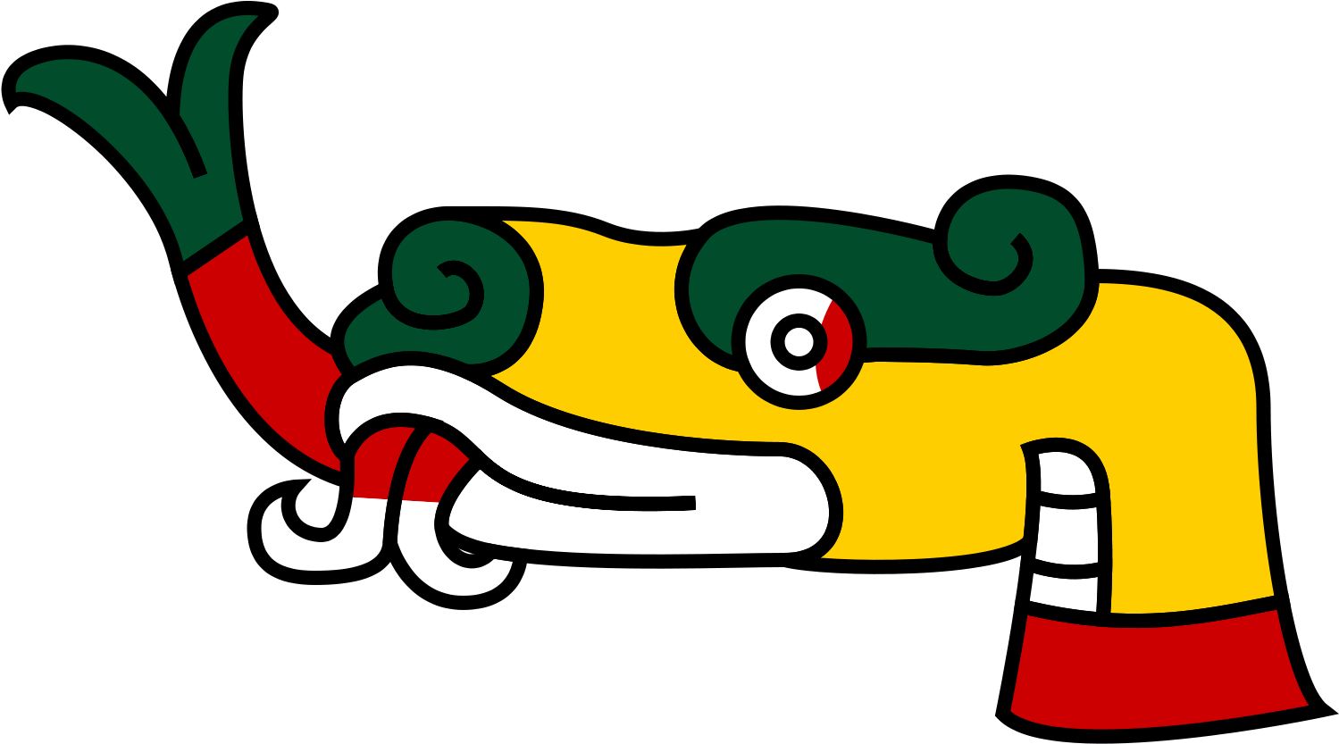 Coatl Aztec Zodiac Underluckystars - Coatl Aztec - Full Size PNG ...