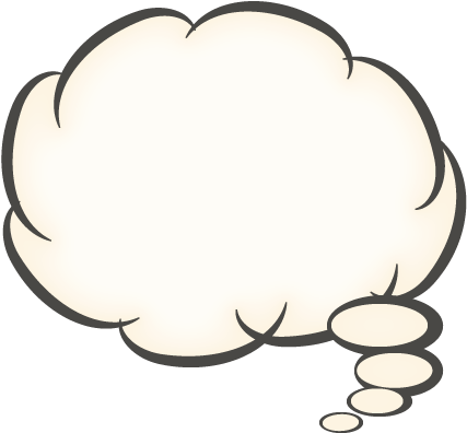 Thought Balloon Transparent Pictures Png Images - Thought Bubble Black ...