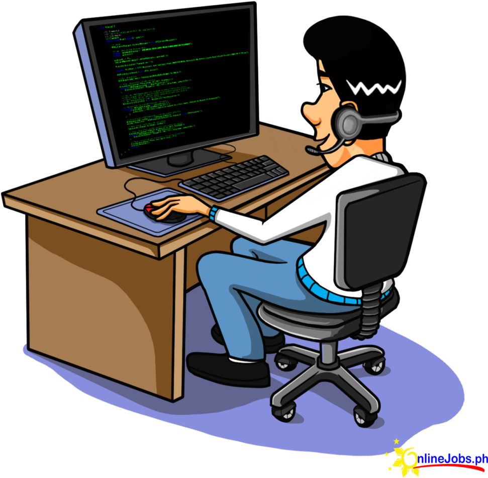 Computer programming software. Оператор ЭВМ. Компьютерный пользователь. Профессии за компьютером. Программисты мультяшные.