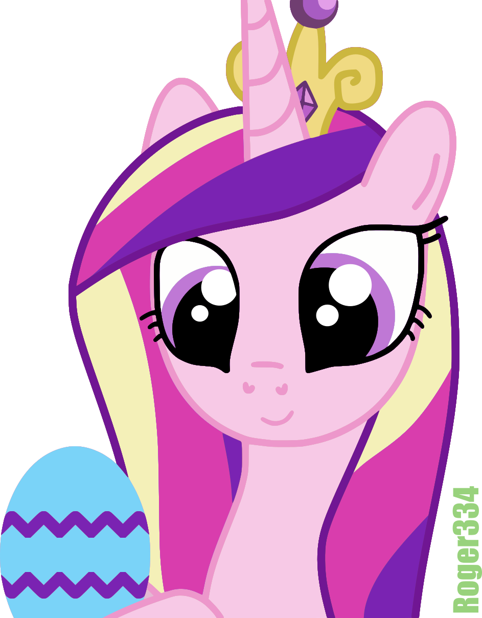 Roger334, Easter, Easter Egg, Happy, Princess Cadance, - Cartoon (943x1209)