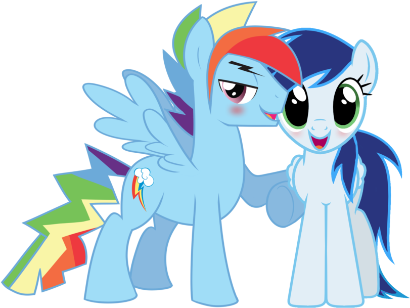 Rainbow - Rainbow Dash - (1024x819) Png Clipart Download