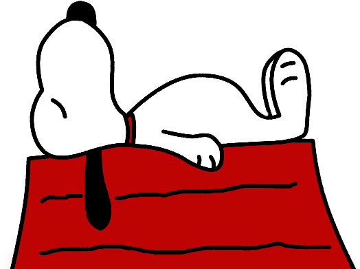 Snoopy Sleeping Png Imagens Do Snoopy Em Png 545x405 Png Clipart