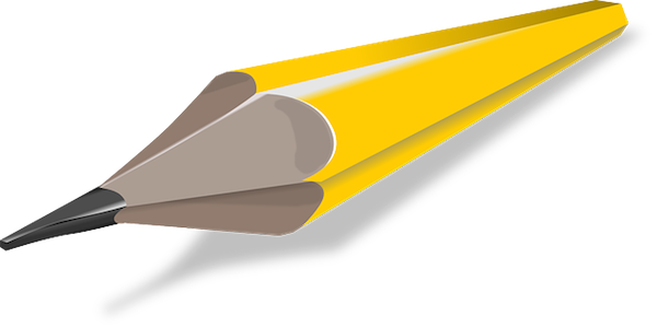 Pencil Vector Png - (600x300) Png Clipart Download