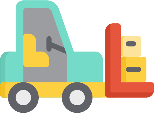 Forklift Png File - Forklift Png File - (512x512) Png Clipart Download