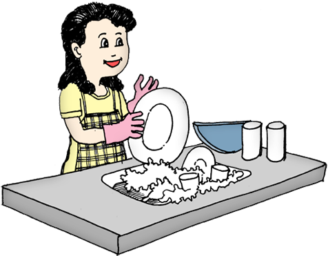 She have washed the dishes. Wash the dishes клипарт. Wash the dishes рисунок для детей. To Wash dishes рисунок. Wash the dishes нарисовано.