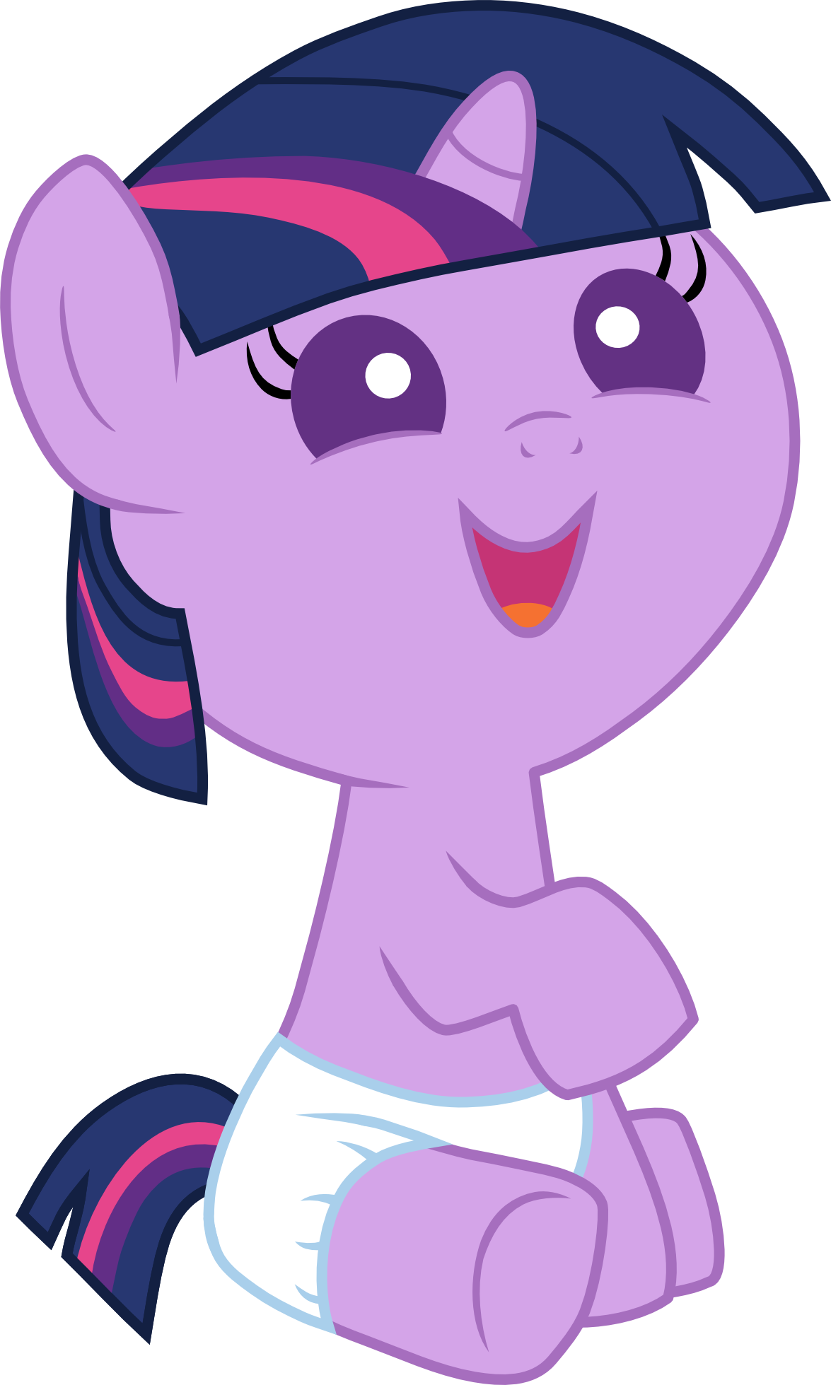 Cute Baby Twilight Sparkle By Mighty355 Cute Baby Twilight - My Little Pony  Baby Twilight Sparkle - (1175x1959) Png Clipart Download