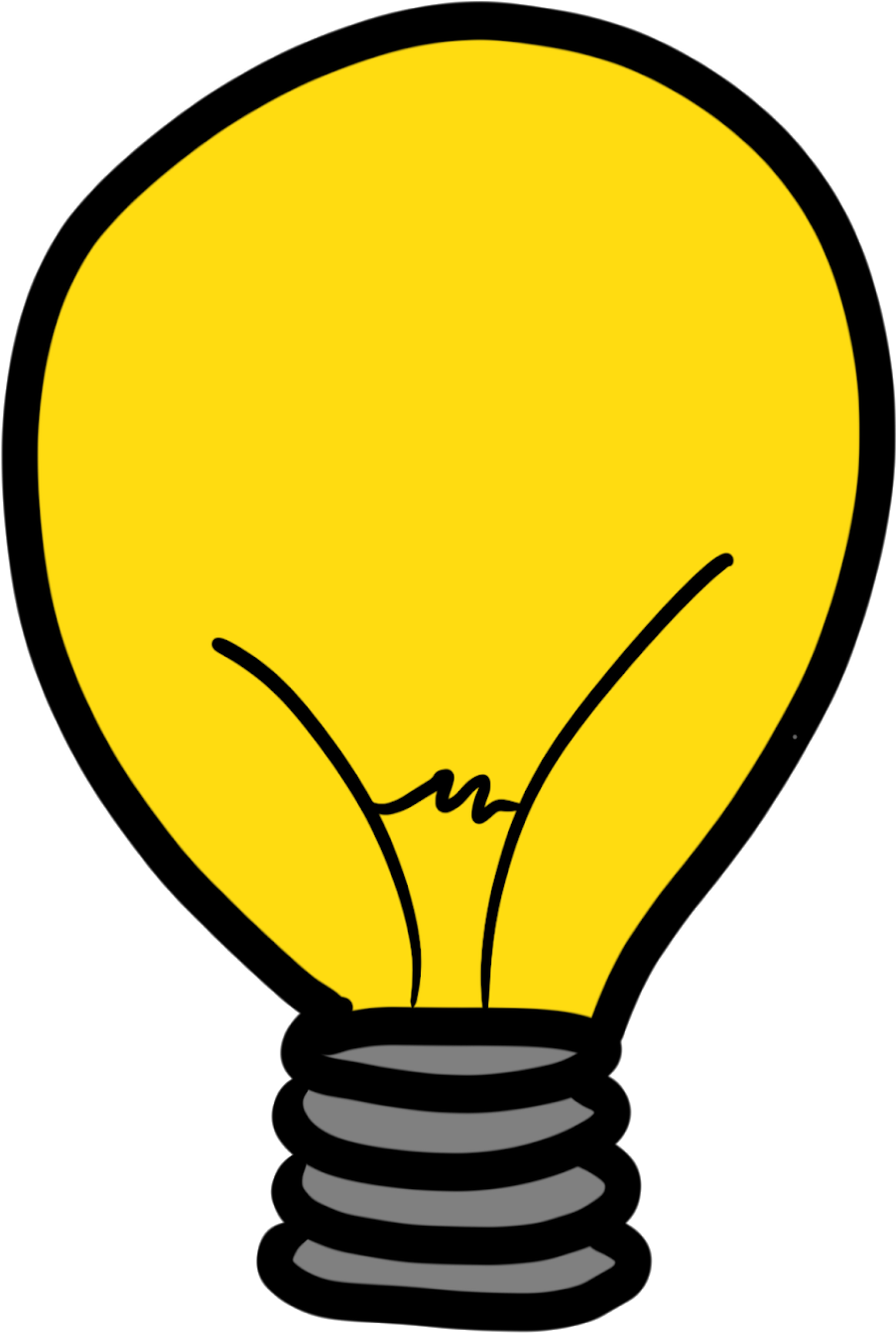 Lightbulb Clipart Reflection - Incandescent Light Bulb - Full Size PNG ...