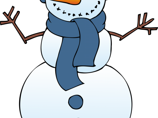 Teal Clipart Black And White - Snowman Clipart - (640x480) Png Clipart ...