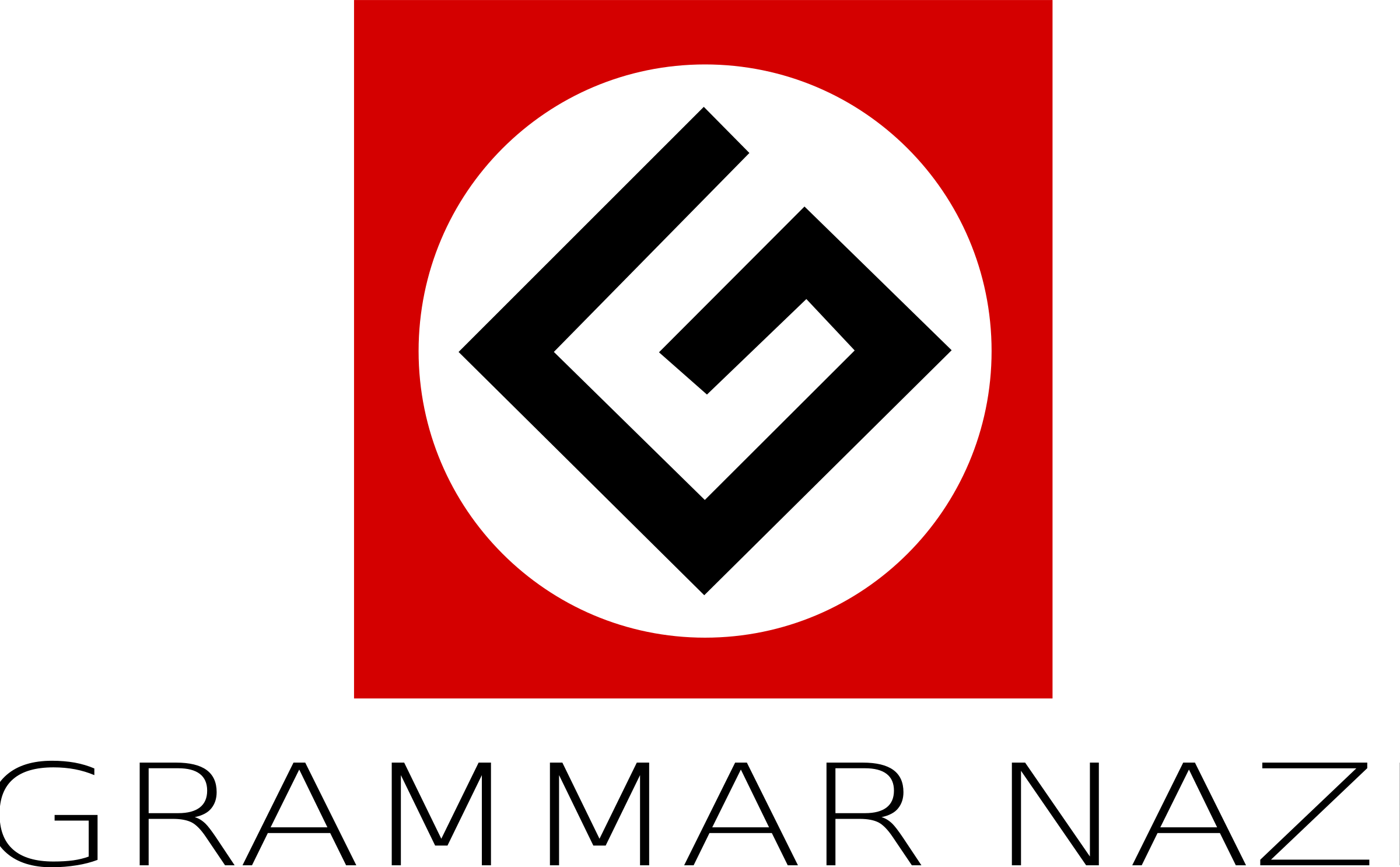 Big Image - Nazi Sticker (2400x1486)