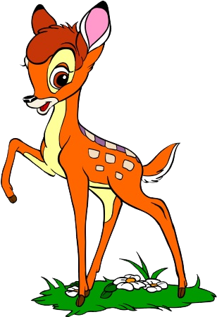 Bambi Cartone Animato - (339x449) Png Clipart Download