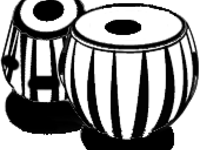 Tabla Clipart Transparent - Music Instrument Clipart Dolak Png - Full ...