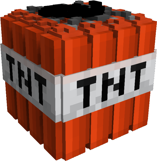 Rlhuq7e - Minecraft Tnt Block - (1920x1080) Png Clipart Download