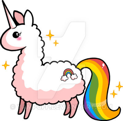 Funny Llama, Llama Alpaca, Cute Unicorn, Kawaii Cute, - New Years Llama.