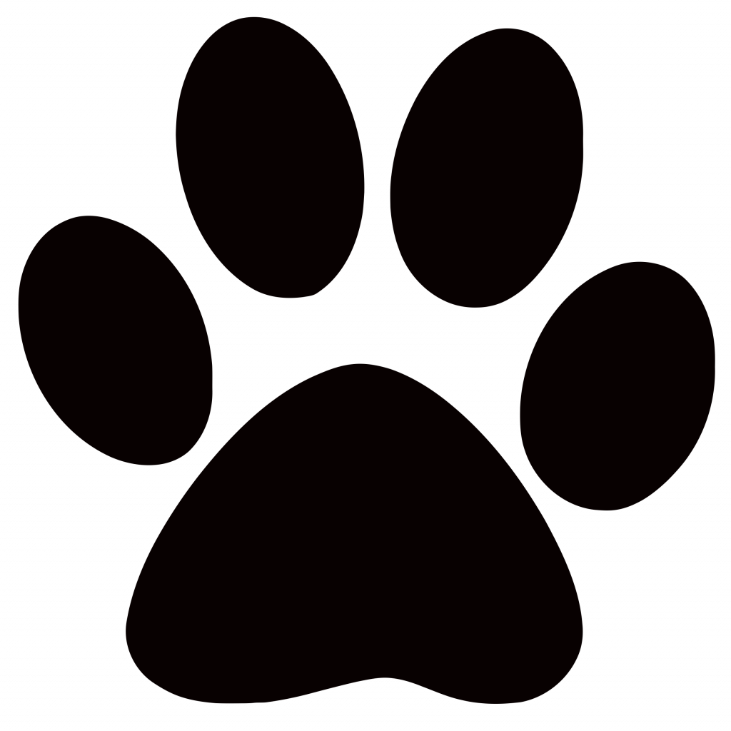 Download Fetching Panther Paw Print Clip Art - Download Fetching ...