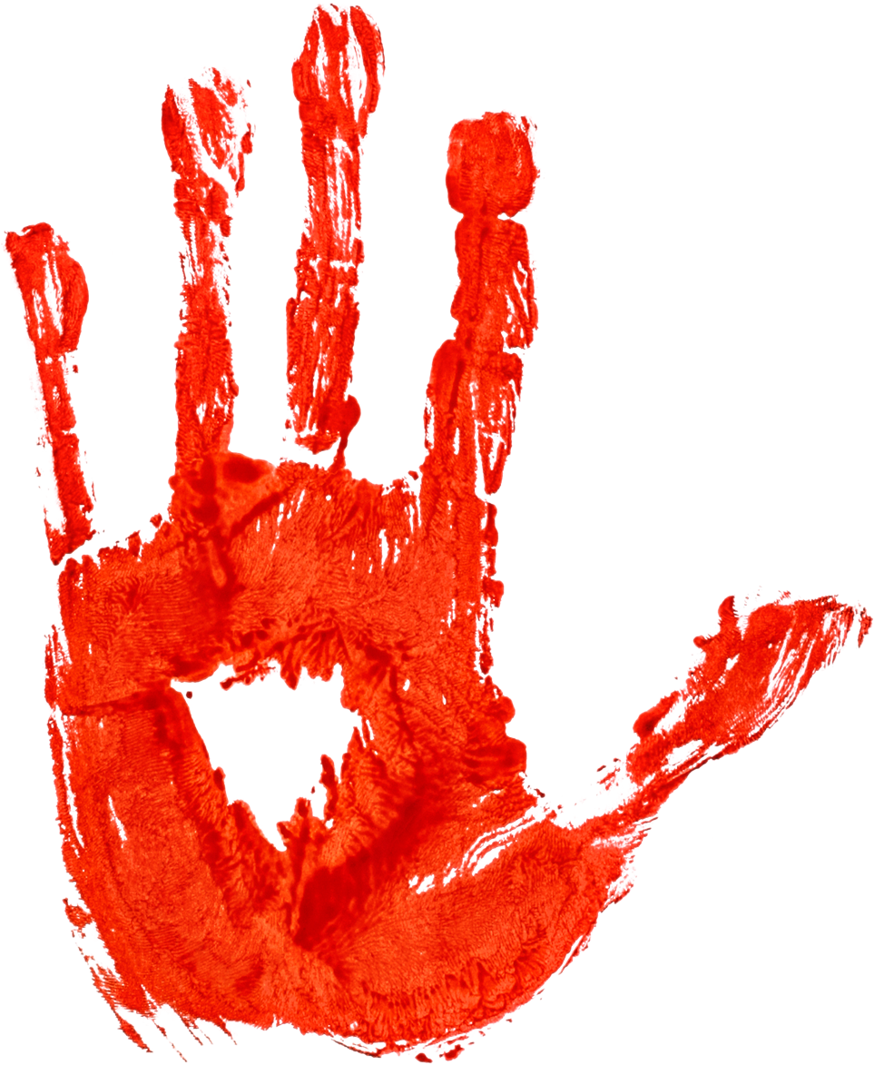 Bloody Hand Png Image Pngpix Home Clip Art Free Printable - Transparent ...