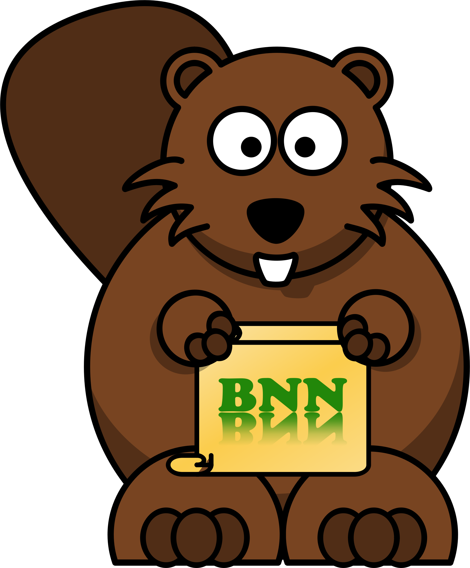 Free Stock Photo Of Beaver News Network Cartoon Vector - Free Cartoon Beaver (1983x2396)