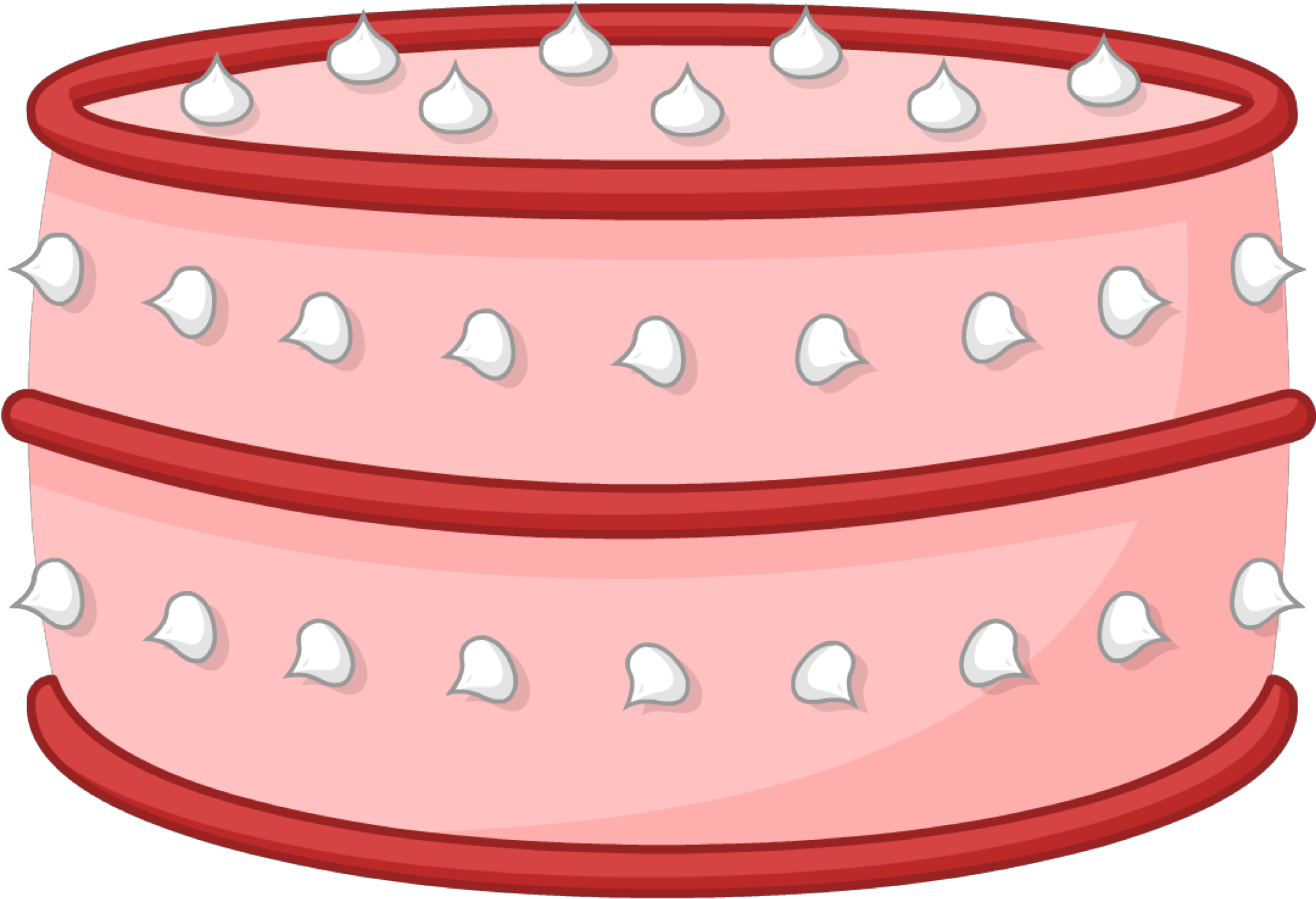 Bfdi cake slice