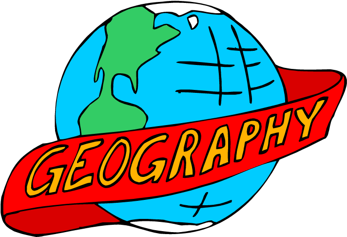 Geography Globe - Geography In Big Letters - (750x491) Png Clipart Download