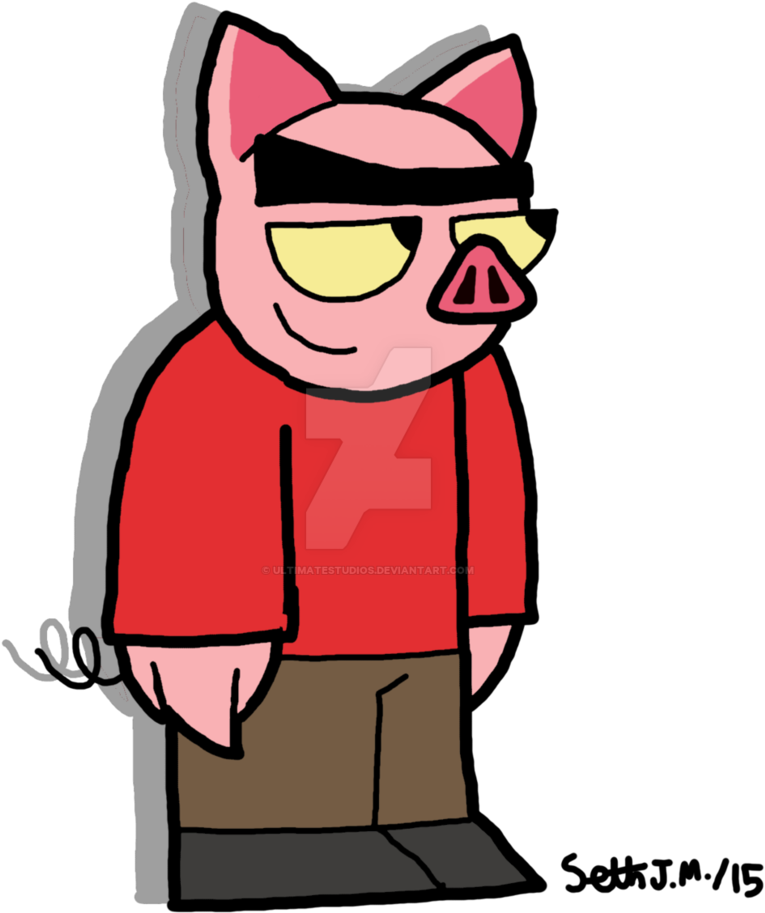 Ham Transparent Drawn - Drawn Together Spanky Ham - (829x963) Png ...